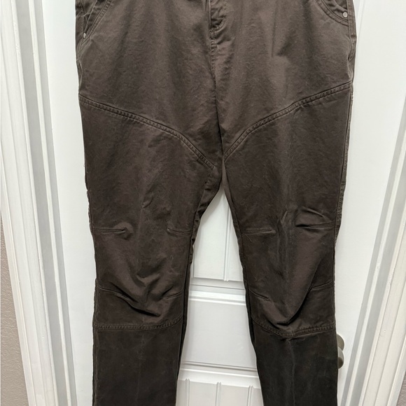 Kuhl Pants - Kuhl Women's Straight Leg Jeans - Dark Brown